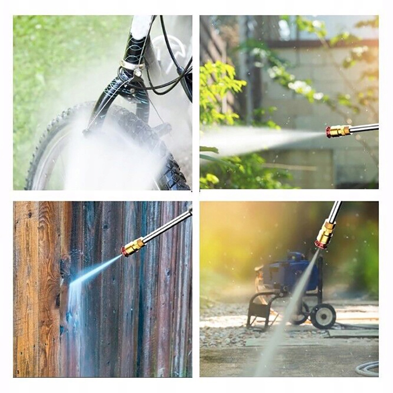 PRZENOŚNA MYJKA WYSOKOCIŚNIENIOWA PISTOLET NA WODĘ DO MYCIA SAMOCHODÓW Przeznaczenie do użytku domowego