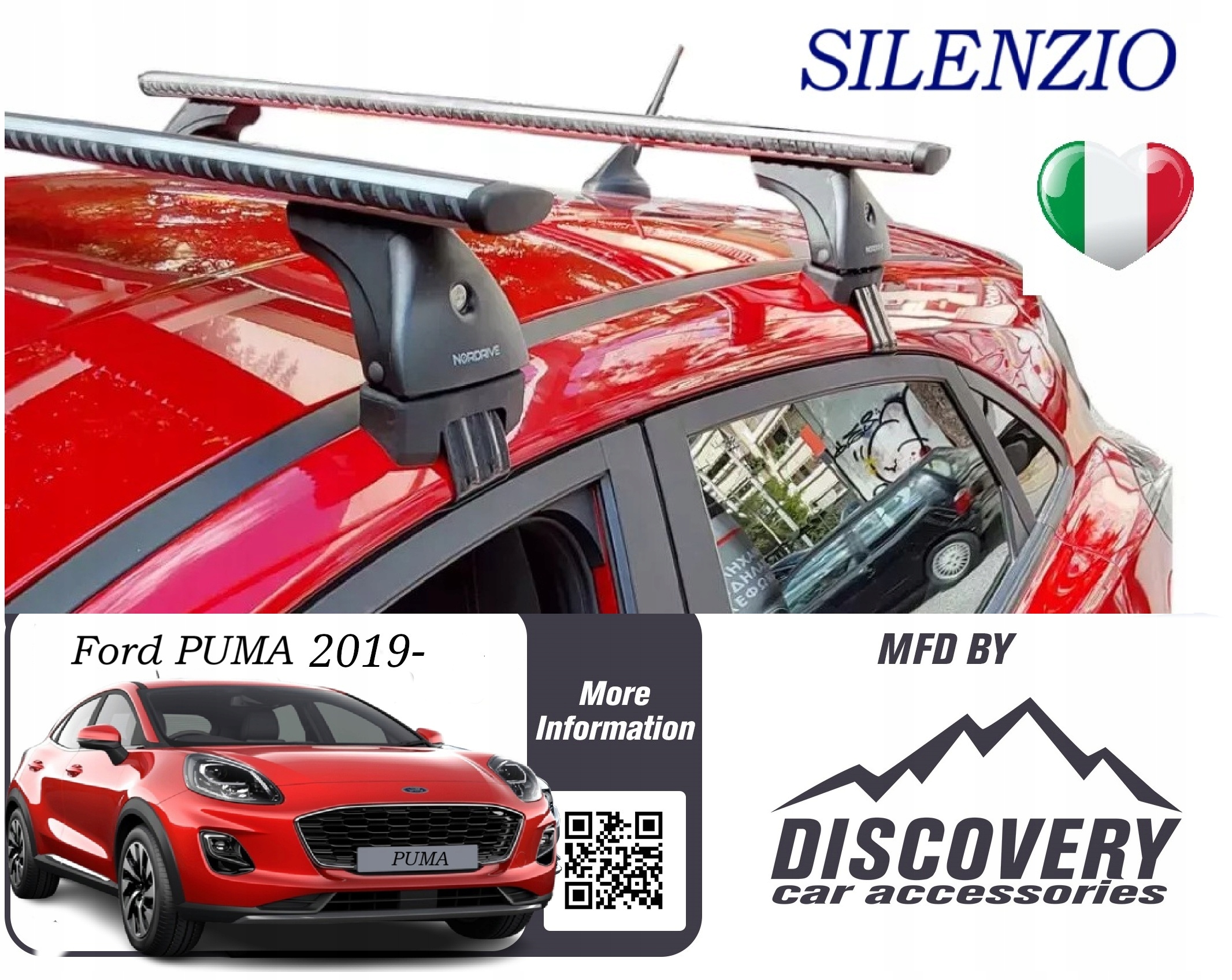 Strešný nosič Ford Puma 2019- NK244ESM