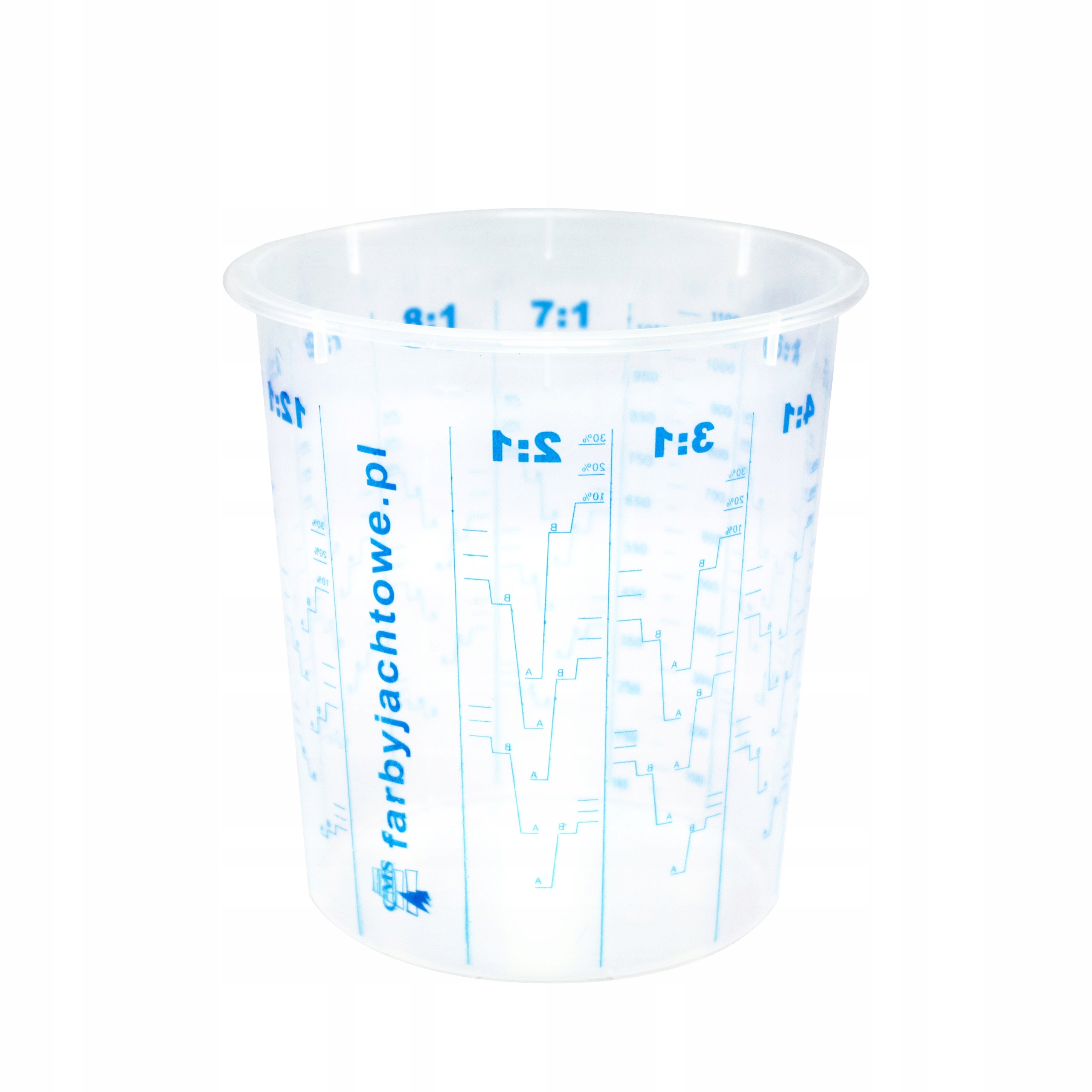 

Amber kubek do mieszania farb lub lakierów 1300ml