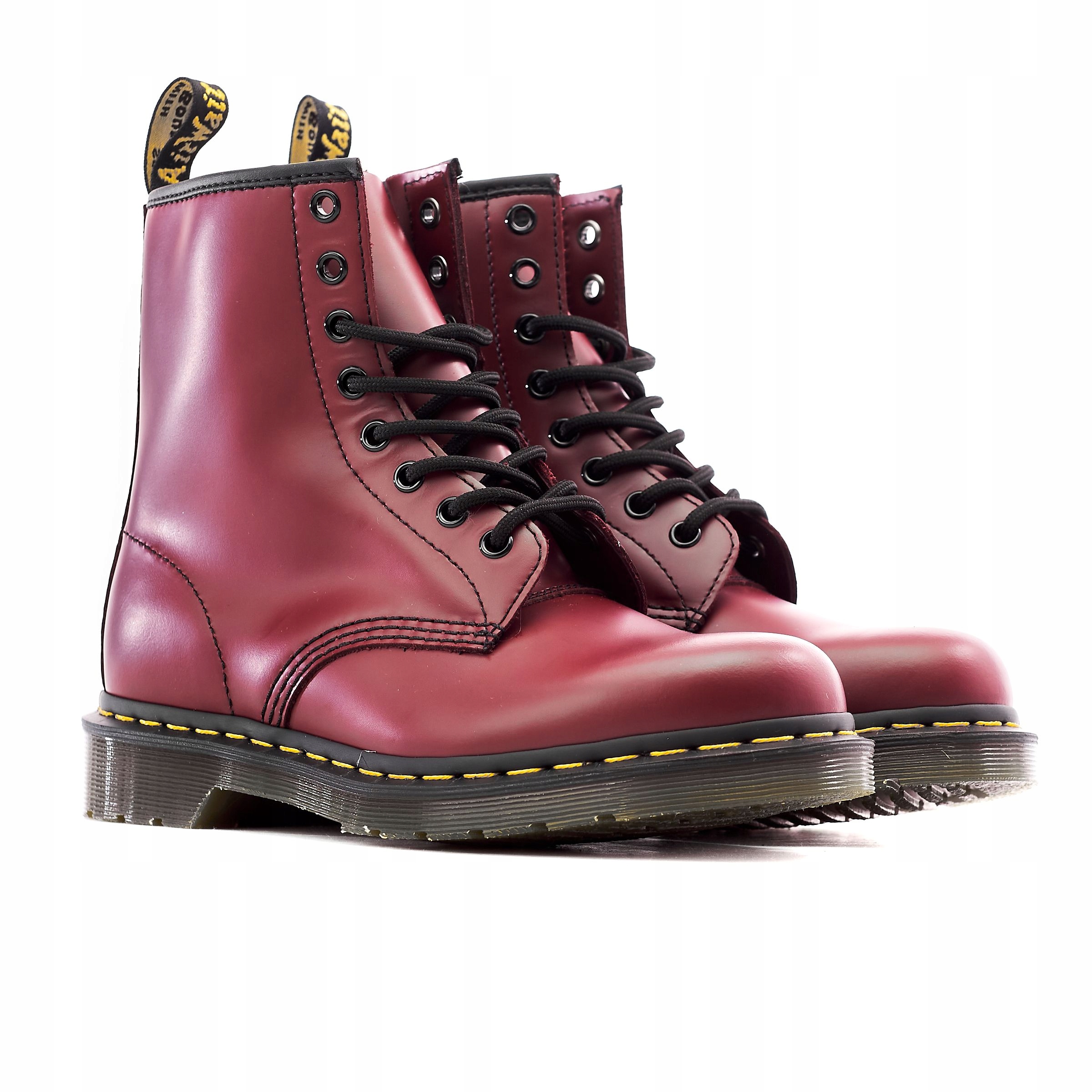 Kanady Dr Martens Smooth Cherry Red 39 Unisex