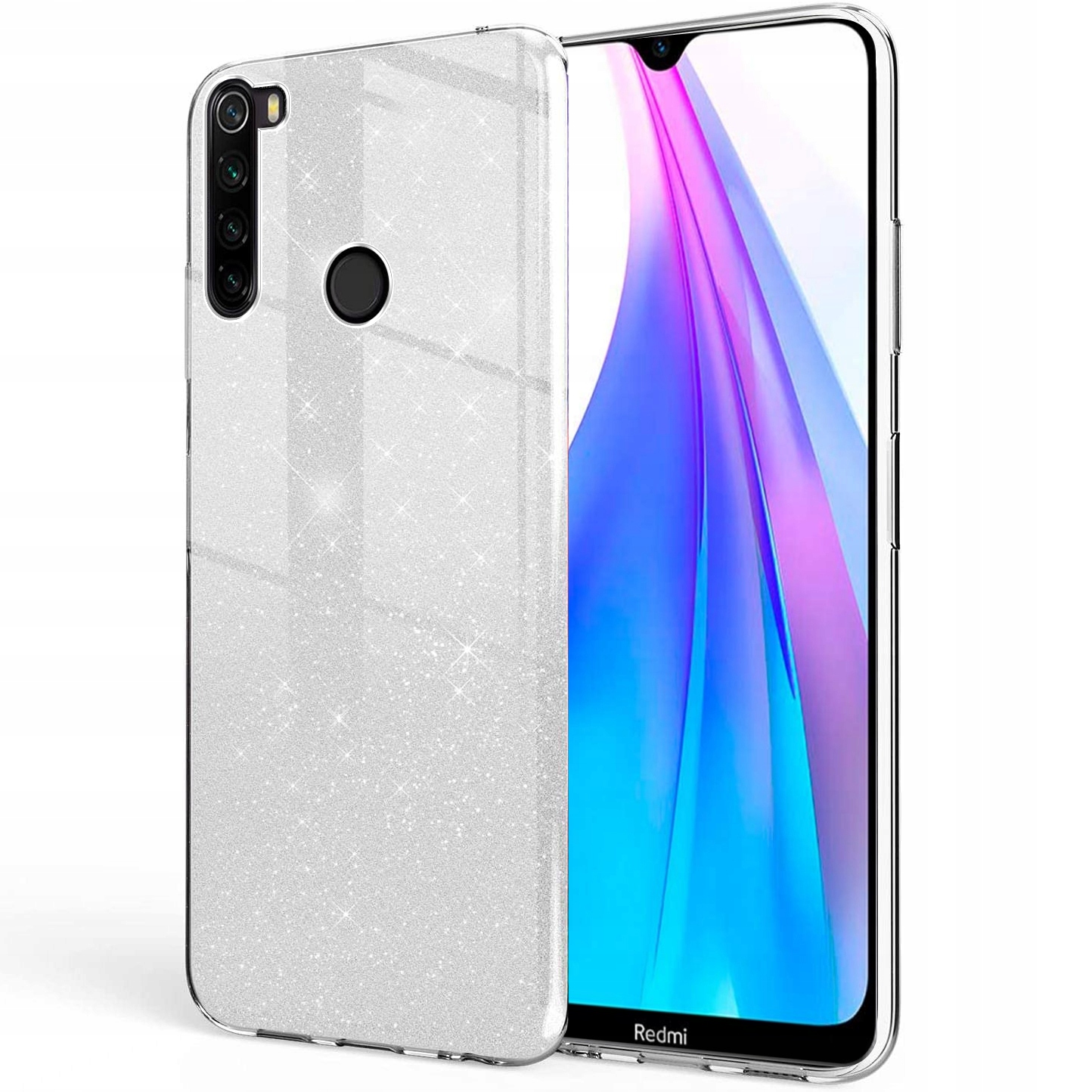 

Etui Brokat Case do Redmi Note 8T Szkło 9H