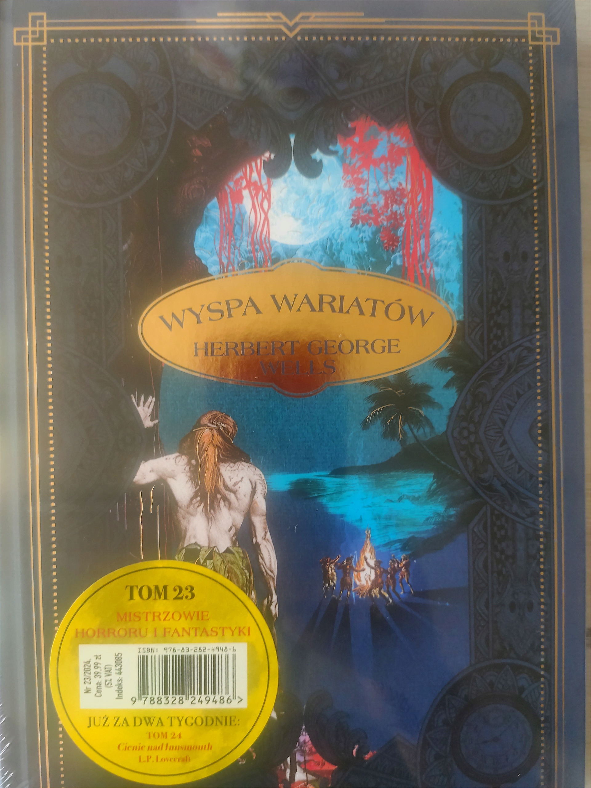 MISTRZOWIE HORRORU nr 23 Wyspa wariatów H. G. Wells