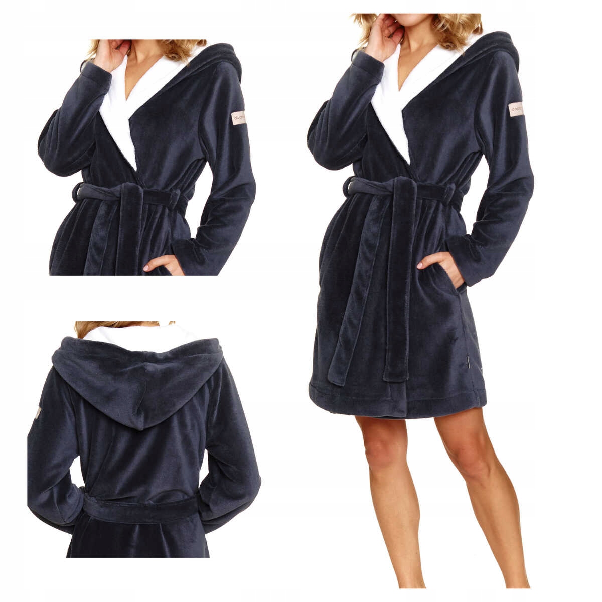 Doctor Nap Dámský župan SWW.7181 M Grey