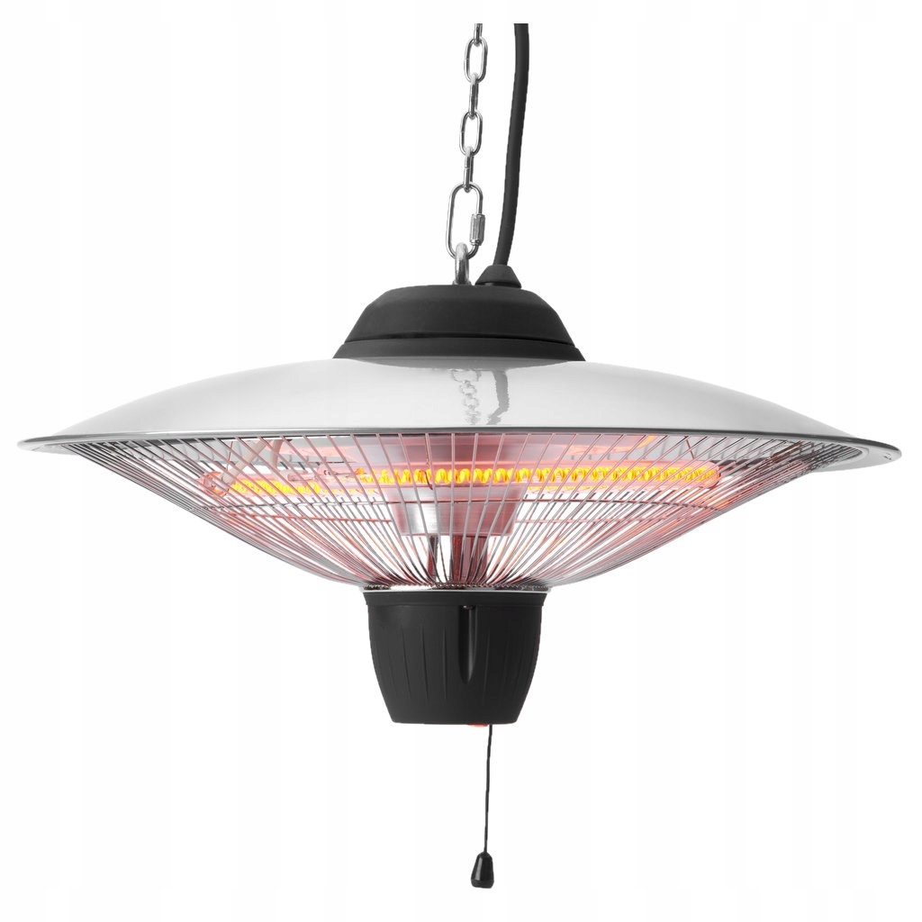 LAMPA GRZEWCZA PROMIENNIK IR PODCZERWIEŃ WISZĄCY TARASOWY