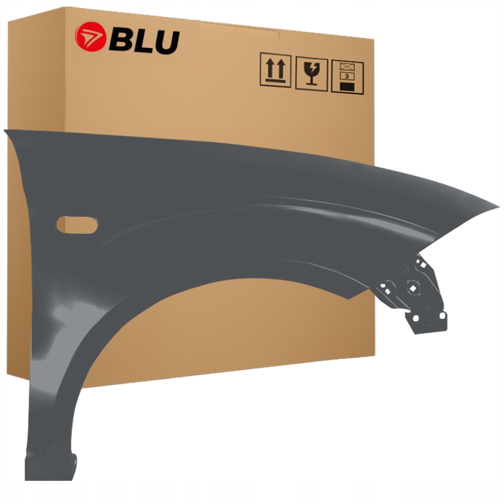 Blu Blatník Seat Altea 5P1 LW7Z pravý šedý 04-15 přední GrauTrack