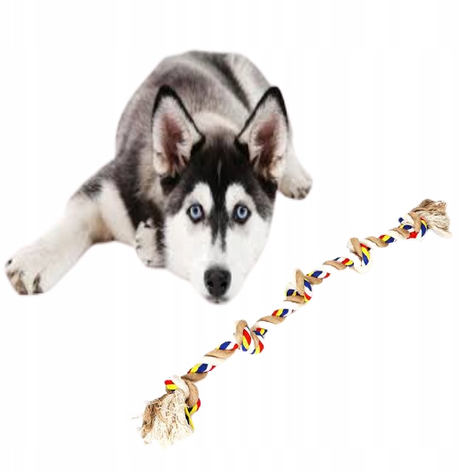 

Szarpak dla dużych ras dużej rasy mocny XXL 80cm