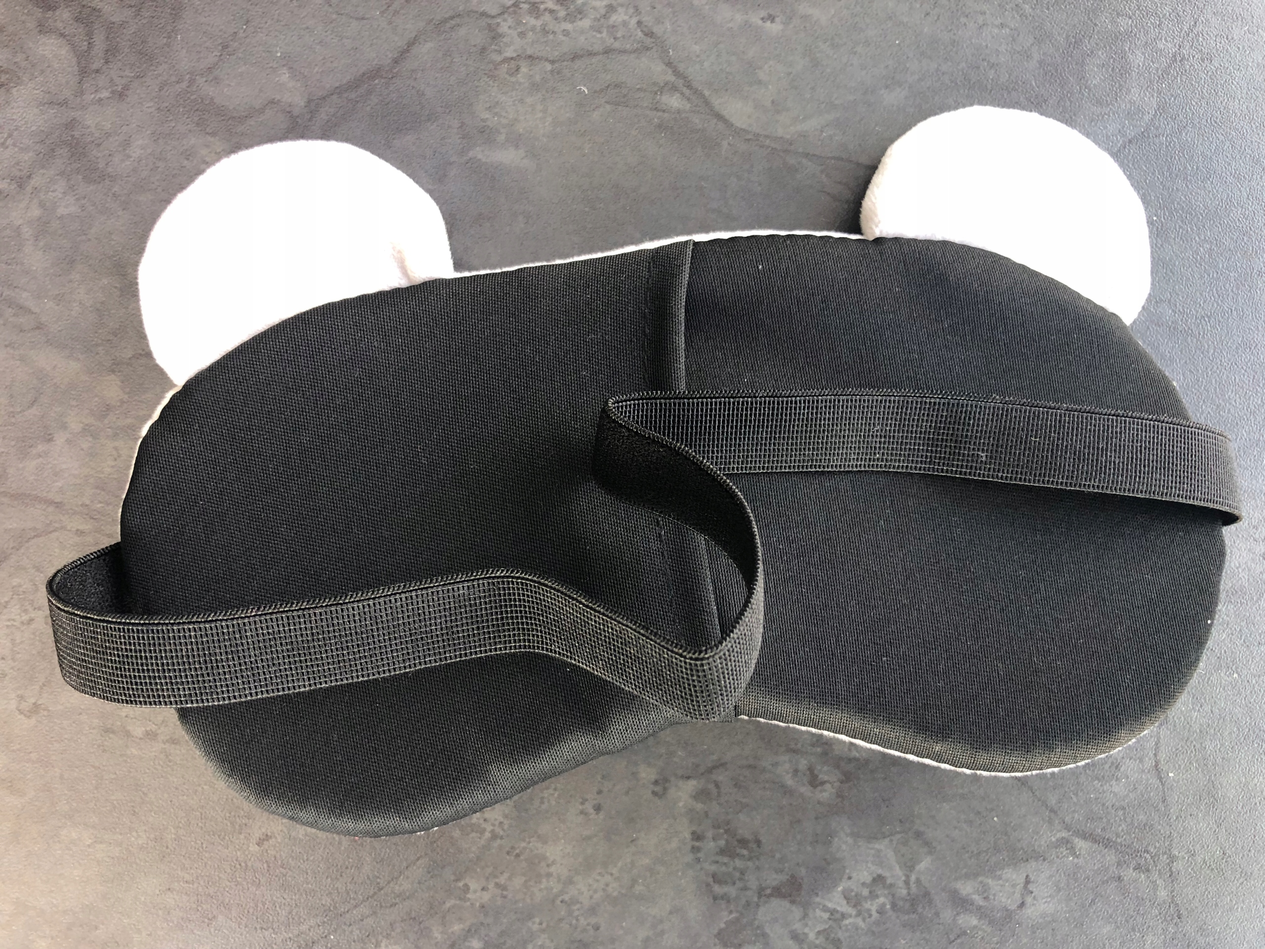 MASKA OPASKA NA OCZY DO SPANIA SNU RELAKSU miś misiek szary OLDMAN PLUSZOWA Płeć uniseks