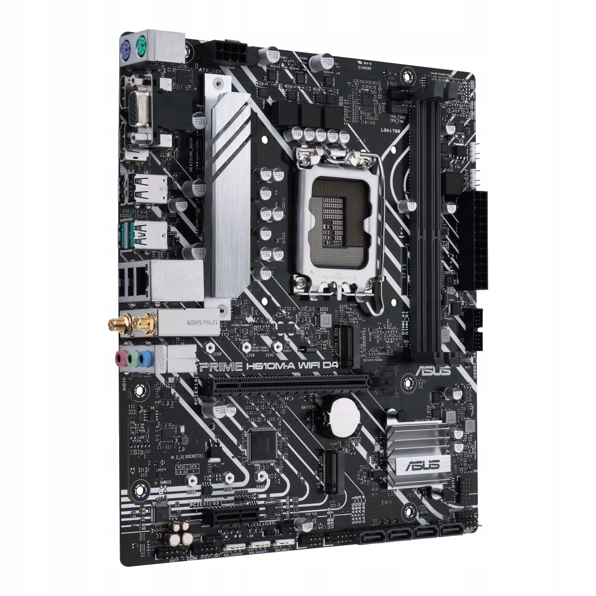 ASUS Prime H610M-A WiFi D4 Płyta Główna LGA1700 DDR4 PCIe 4.0 — miniatura 3