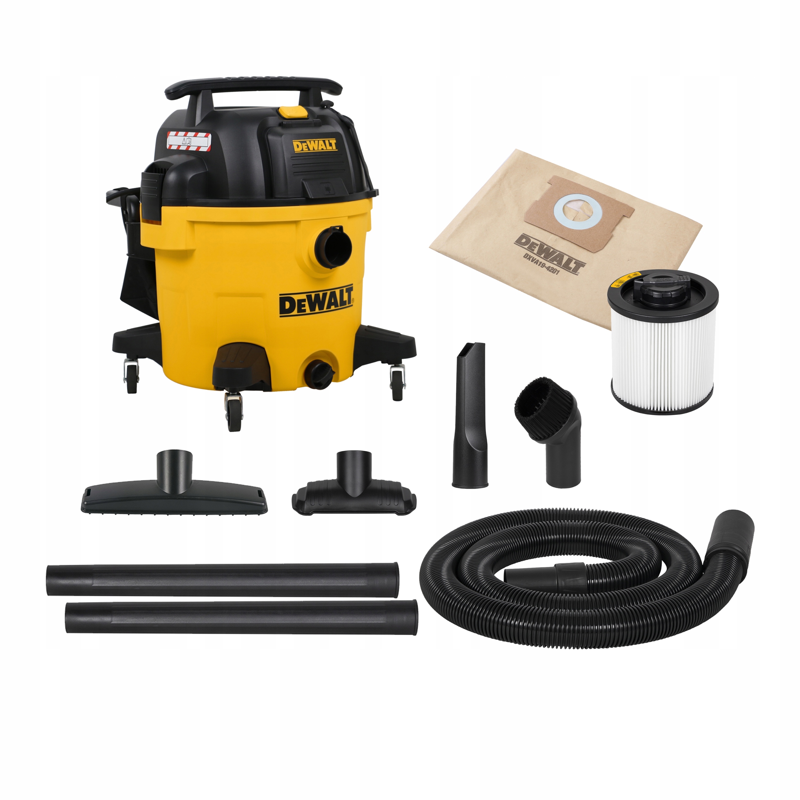 Odkurzacz Przemysłowy Dewalt Odkurzacz Sucho/Mokro Gniazdo elektro 34 l