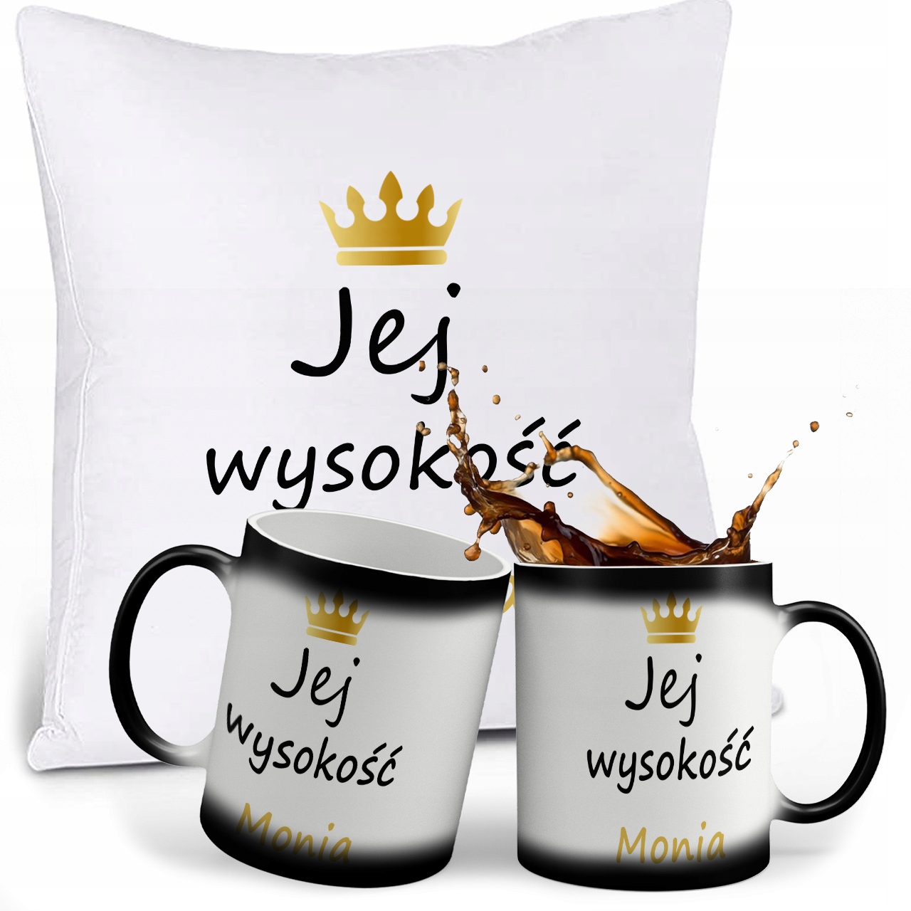 

Zestaw Dzień Kobiet Magiczny Kubek Poduszka