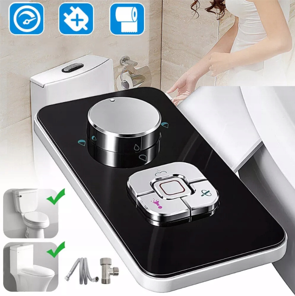 Bidetová Podložka Na Wc Sedátko Dvojité Trysky Japonská toaleta Bidet