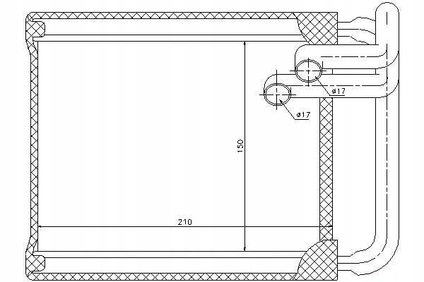 Nissens Ohřívač (150X210X27) Hyundai I30 Asistent řidiče #28