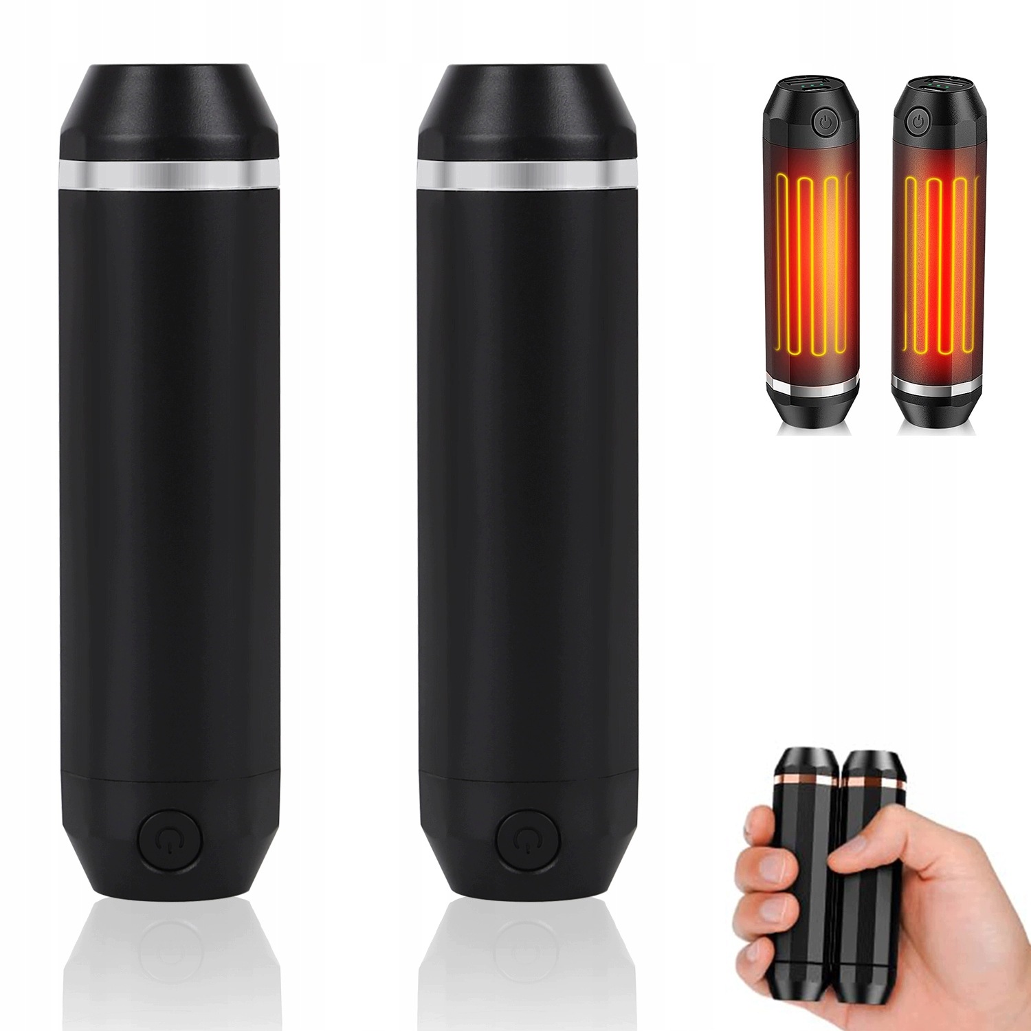 2KS Nabíjecí Ohřívač Rukou Power Bank Na Zimu Magnetický