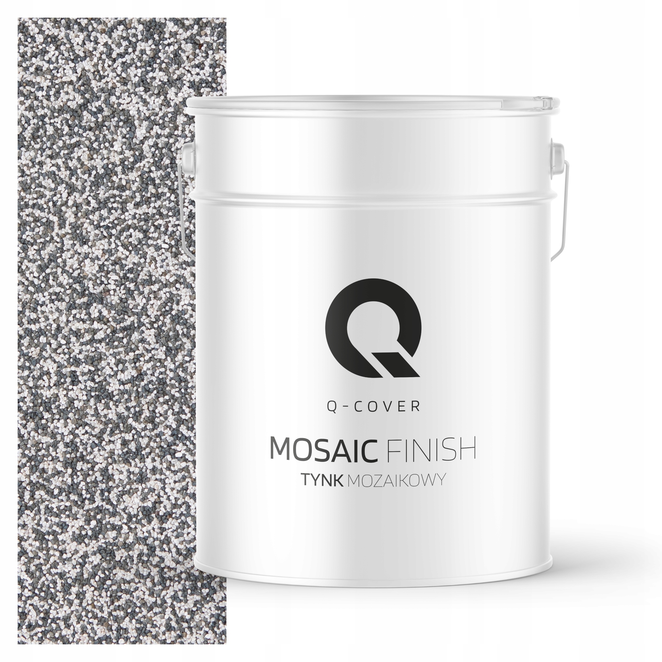 Mozaiková Omítka Mozaika 12,5 Kg Šedá Světlá M22 Ozdobná Fasáda Premium