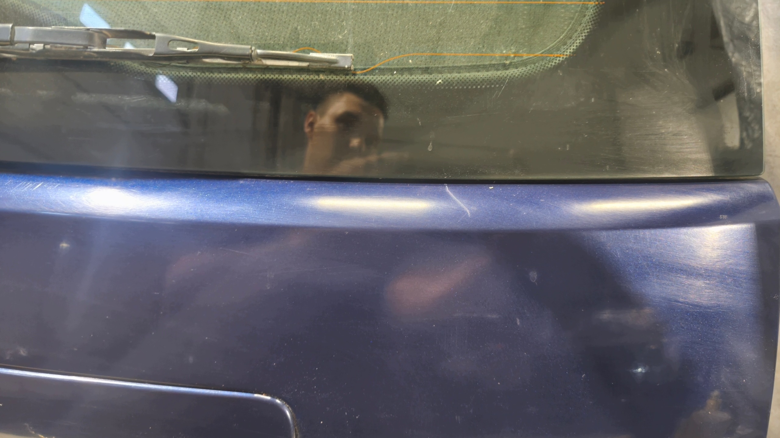 trunk door boot FORD FOCUS C-MAX MK1 K: Ink Blue