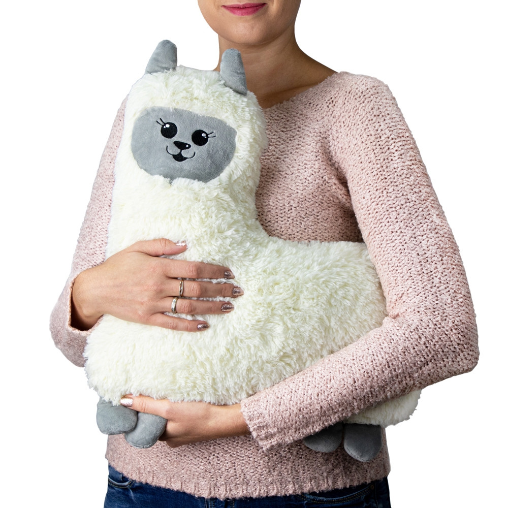 PODUSZKA Z TERMOFOREM LAMA Romantyczny Prezent Święta dla Żony Dziewczyny Szerokość produktu 40 cm