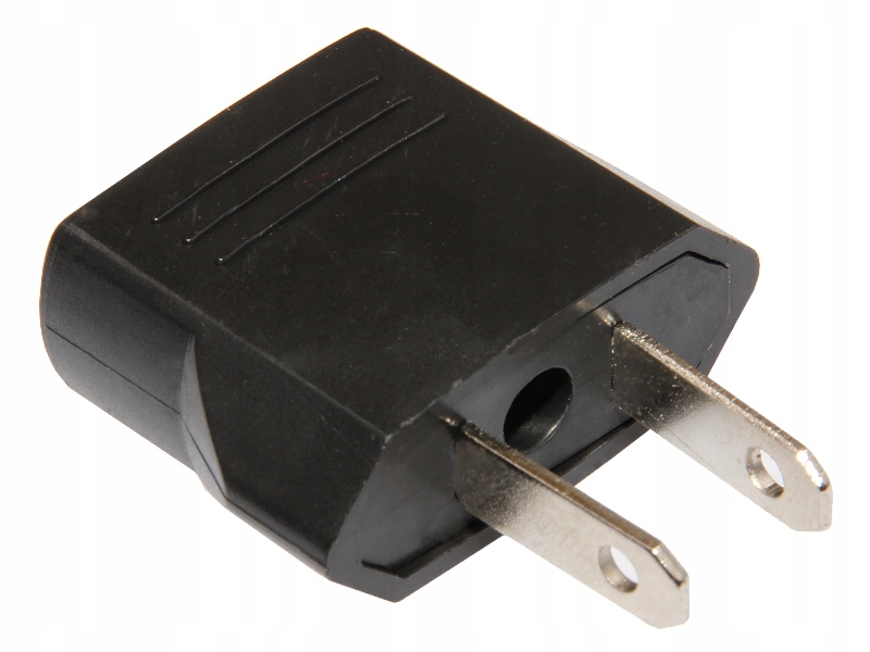 

Adapter podróżny wtyk Usa gniazdo Pl czarny