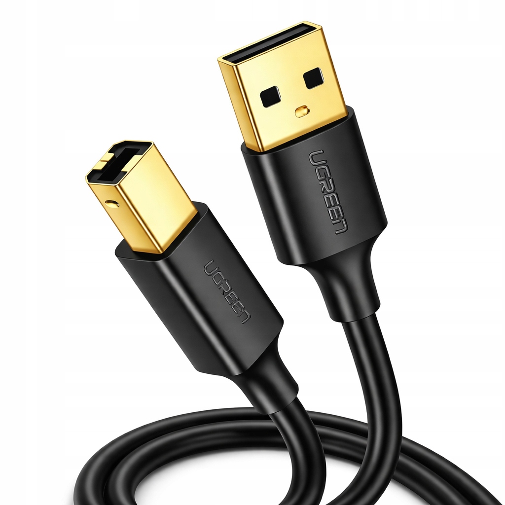 UGREEN КАБЕЛЬ ШНУР ДЛЯ ПРИНТЕРА СКАНЕРА USB A - USB B 3M