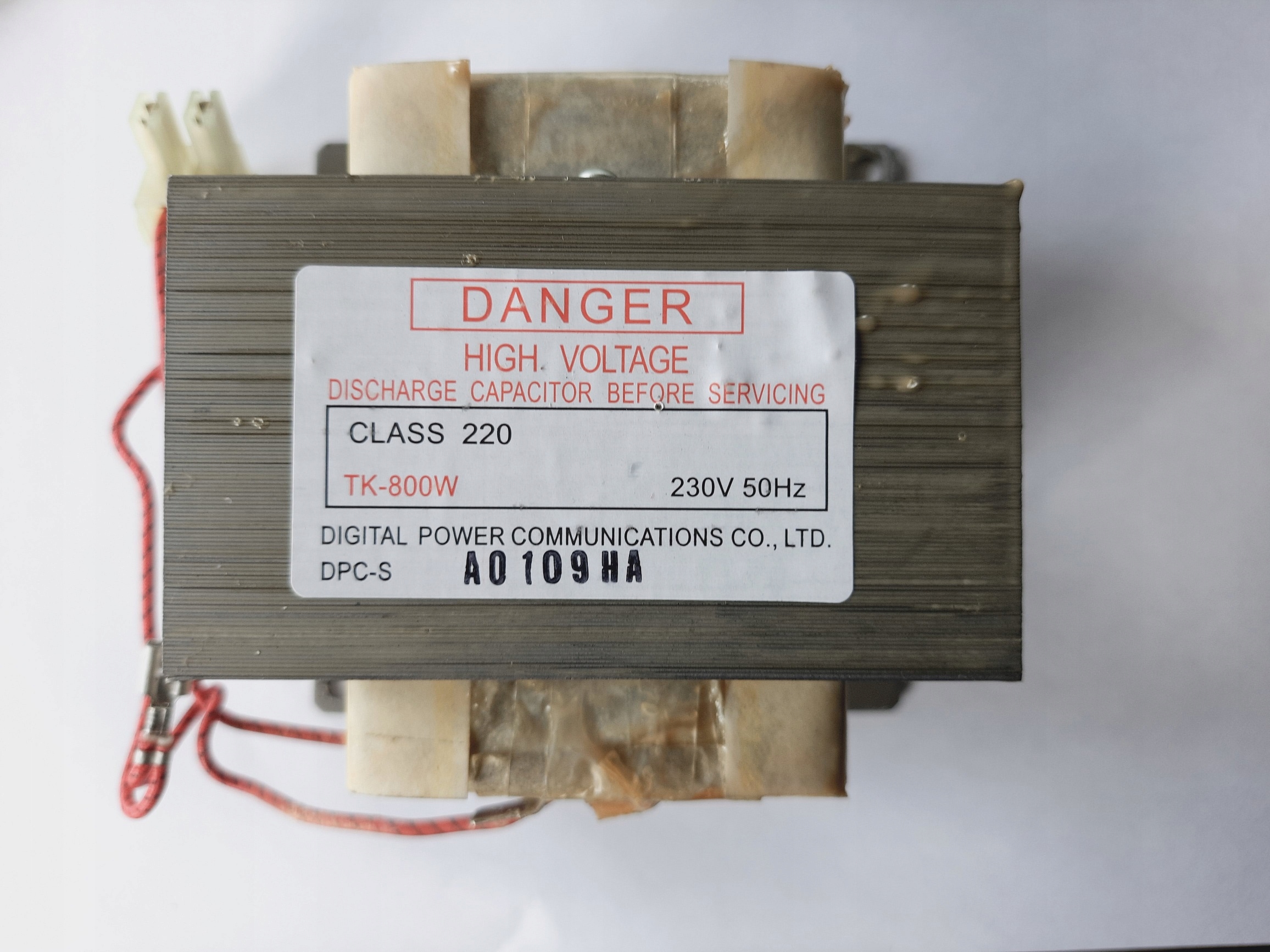 Transformator mikrofalówki 800W TK-800W