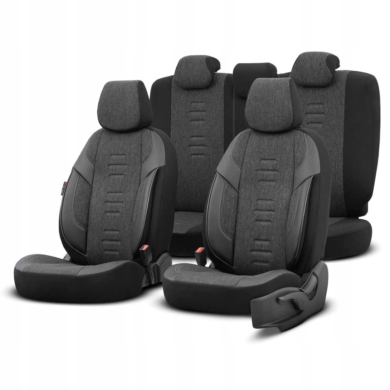 Komplet poťahov na autosedačky Otom Throne 102 Smoked 3-ZIP
