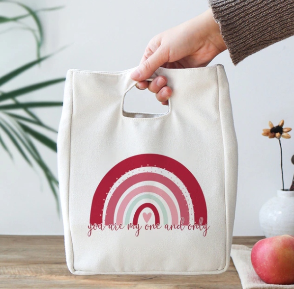 TERMICZNA TORBA TOREBKA NA LUNCH TĘCZA v5 Marka inny