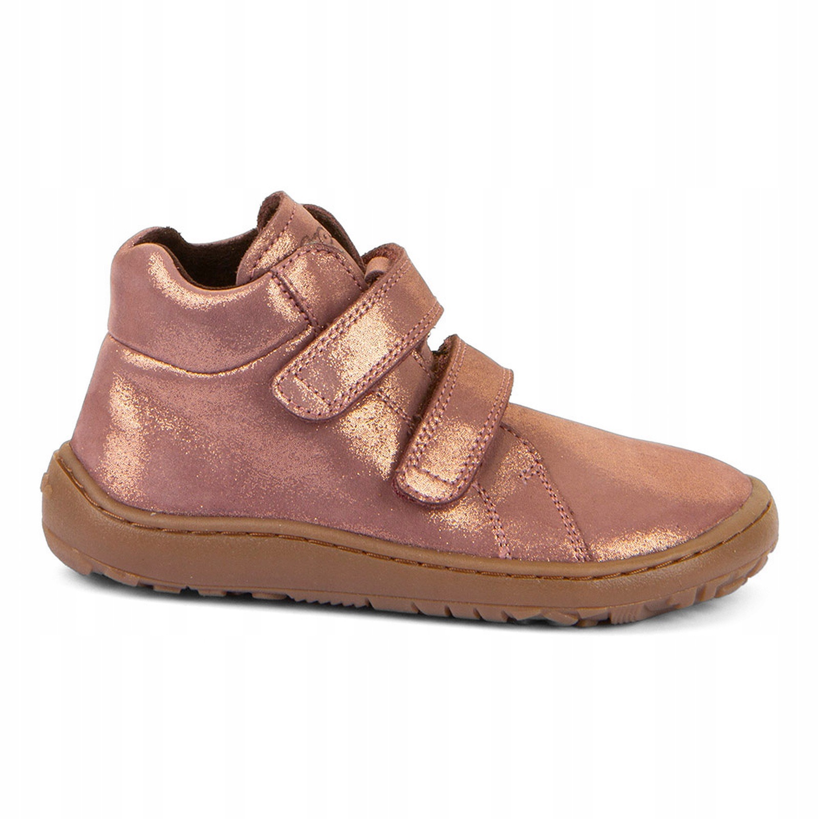 Buty barefoot przejściowe dziecięce na rzepy Froddo Autumn Pink/Gold 28