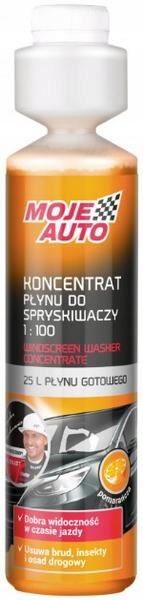 

Moje Auto Płyn Do Spryskiwaczy 1:100 Pomarańcz