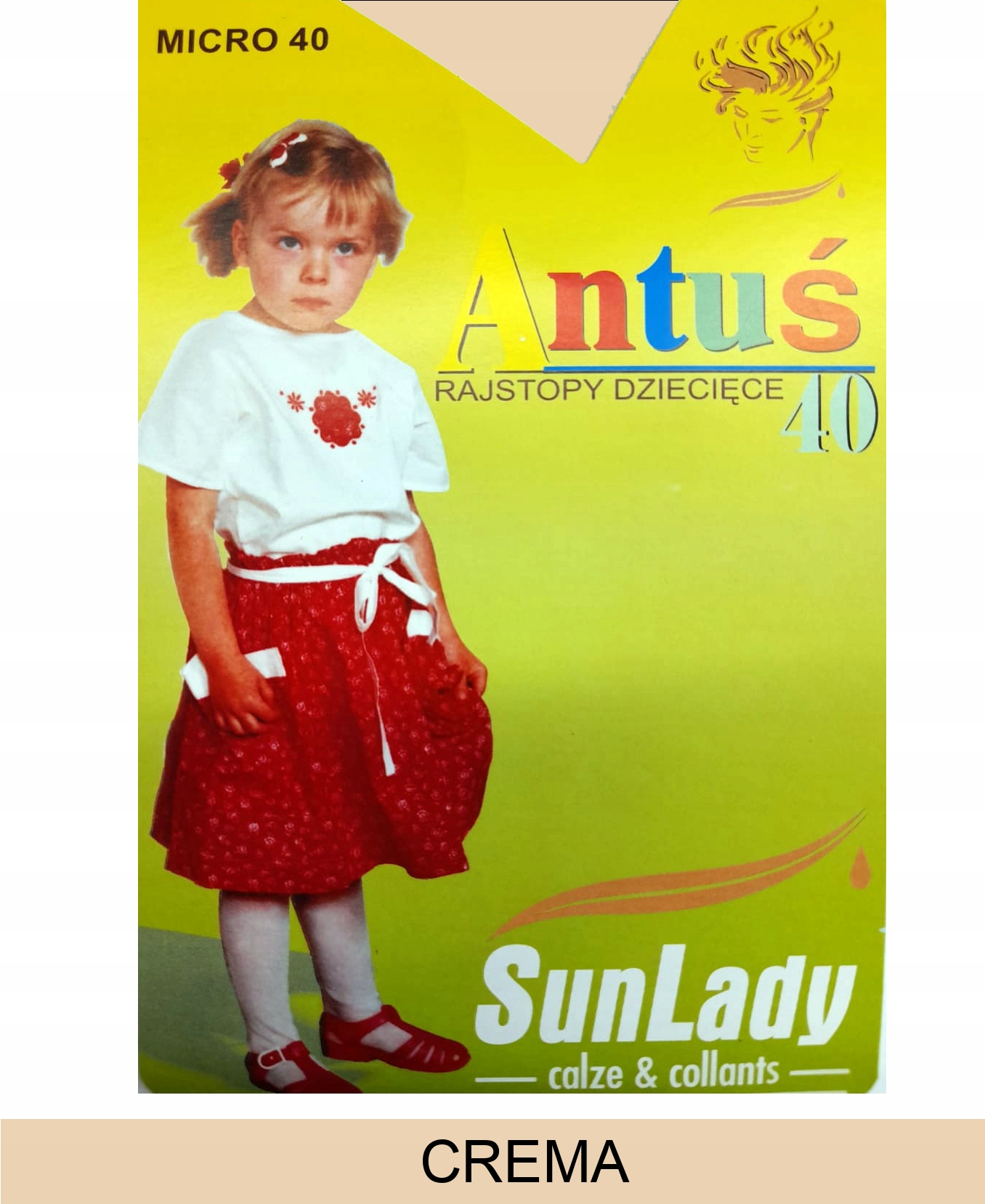 

Sun Lady Antuś Rajst. dziec. Mf 40den k.: Crema