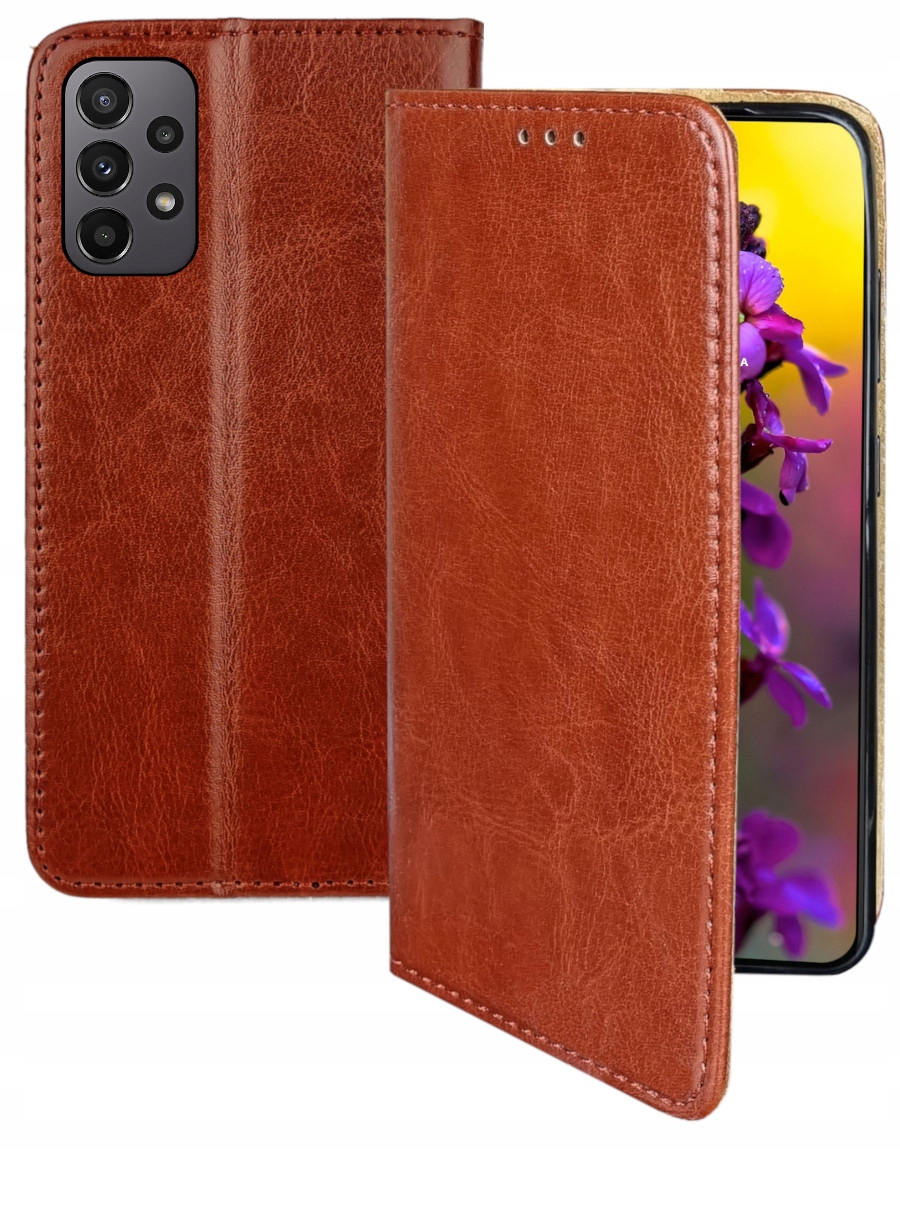 

Etui do Samsung A23 5G Skórzane Special Szkło