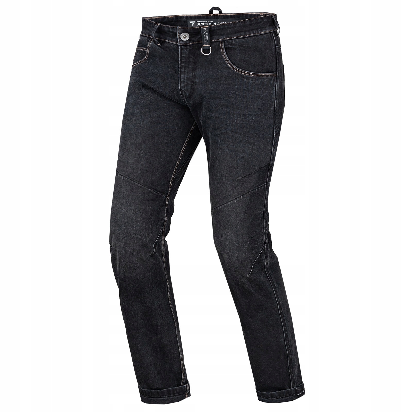 Džíny motocyklové kalhoty Shima Devon Men Black 34