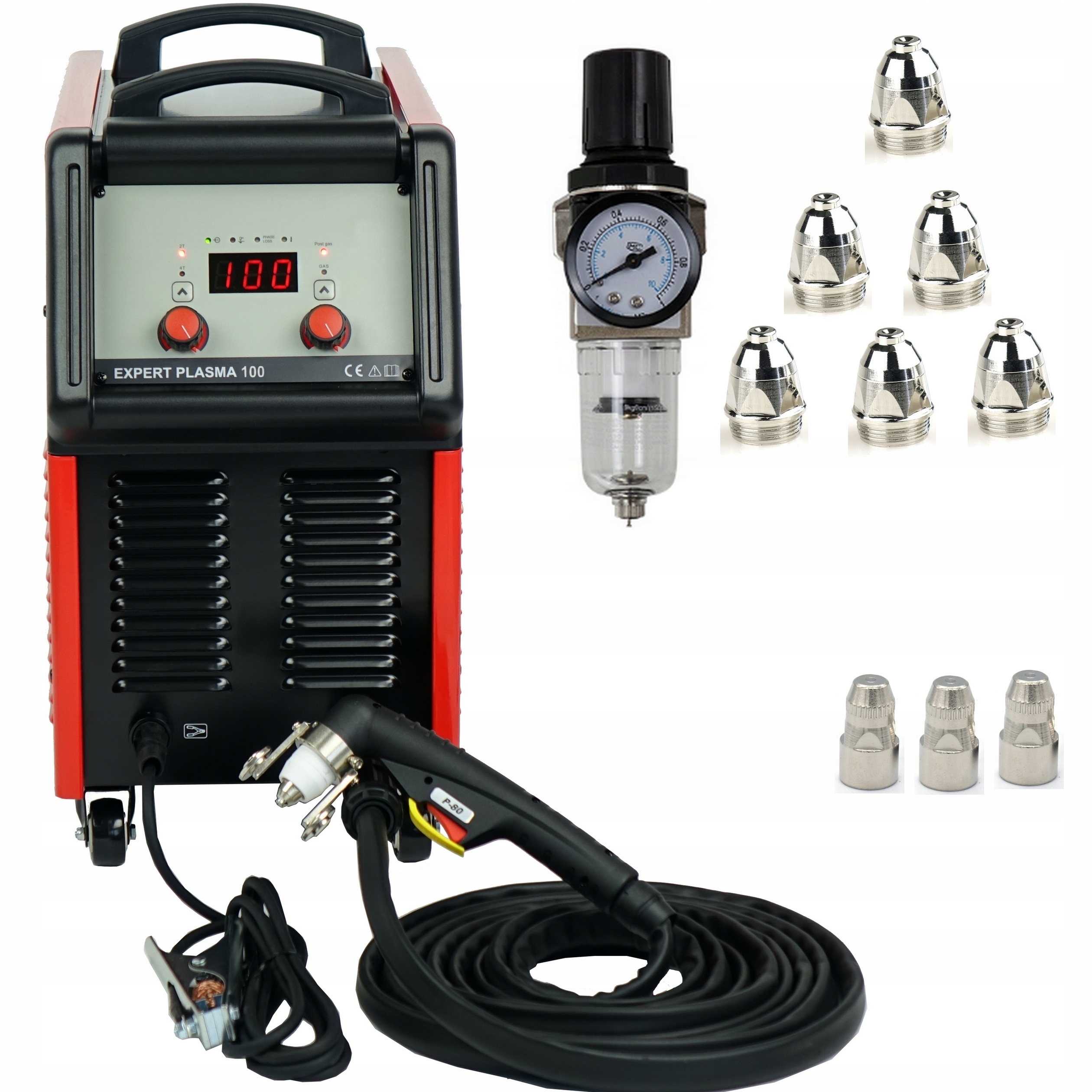 Ideal Przecinarka Plazmowa Expert Plasma 100 Hf Plazma 50 mm