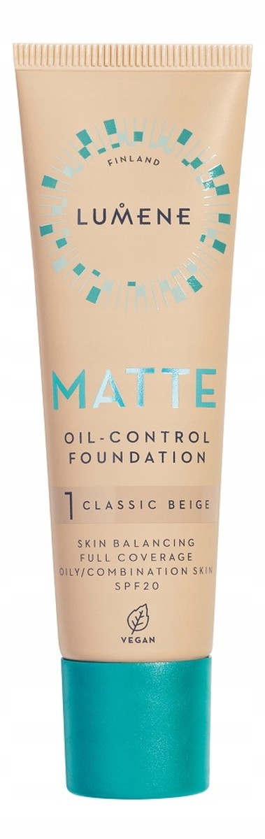 Lumene Matte Oil-Control Podkladová Báze SPF20 Classic Beige (1) 30 ml