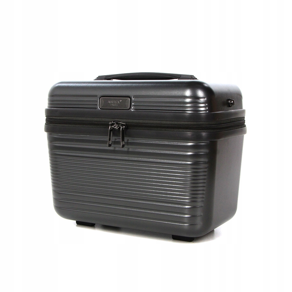 Kuferek podróżny na kosmetyki duży z lusterkiem twardy Pc 15l