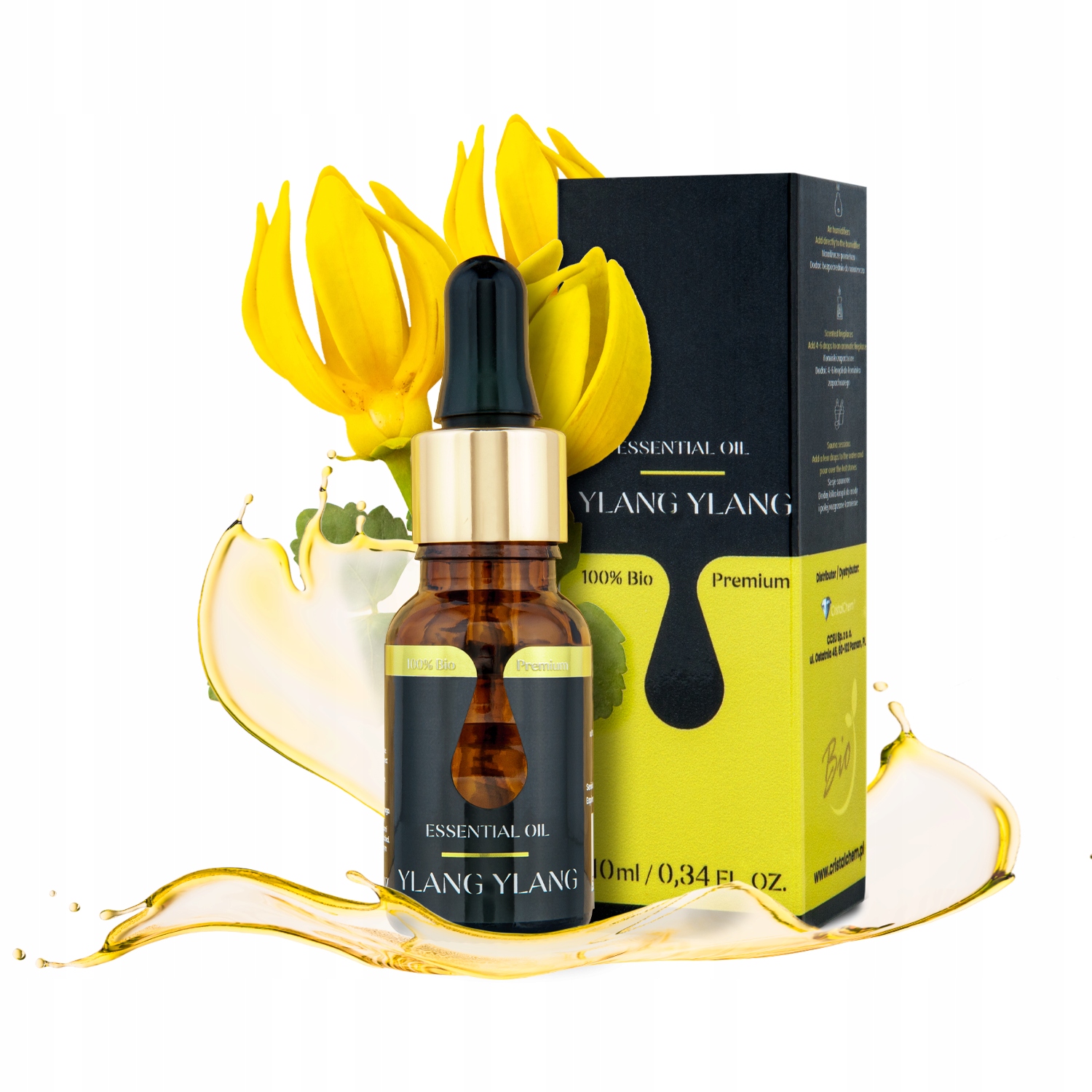 

Olejek Eteryczny 10ml Ylang Ylang *Premium* Bio