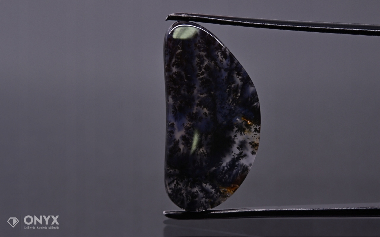 Dendritový achát z Kazachstánu nepravidelná destička