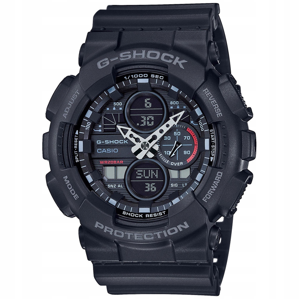 Casio G-Shock GA-140-1A1ER 200 m Černý