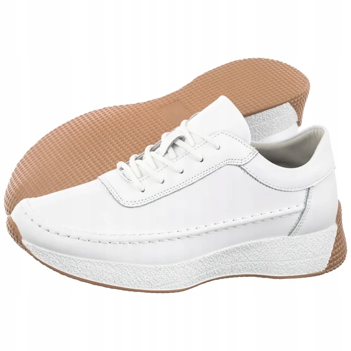 Dámské tenisky Polobotky Sergio Leone Bílé Sp 013 White