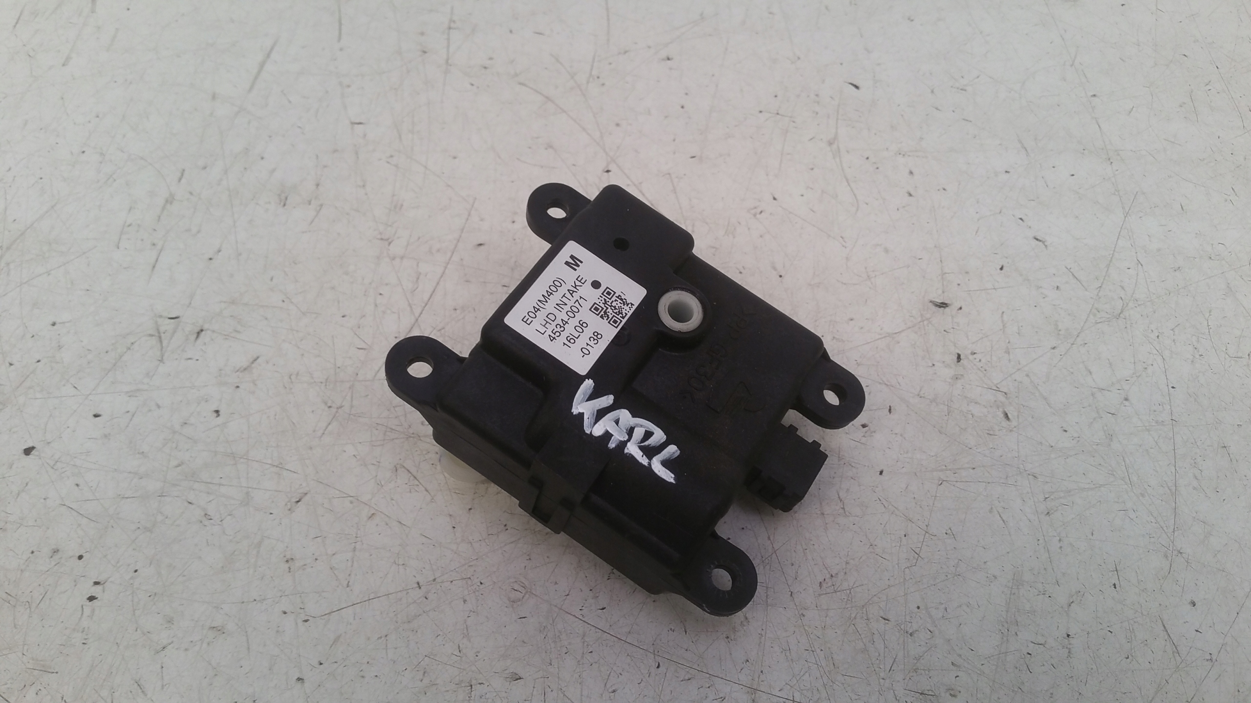 Motor des lüfters 45340071 Opel Karl