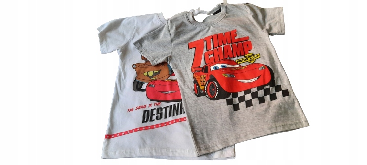 

2107 T-shirt chłopięcy 2pak Auta Cars roz.98/104cm