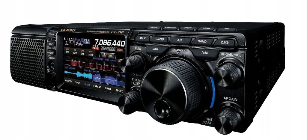 Yaesu FT-710 Aess radiotelefon amatorski HF/6m 100W, Atu, analizator widma