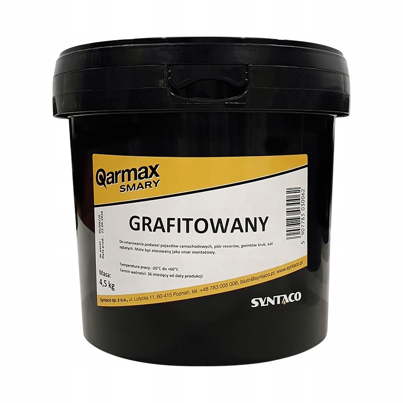 

Smar Do Przekładni Resorów Graftowany Qarmax 4,5kg