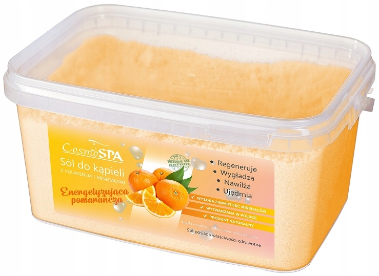 UZDROWISKOWA SÓL DO KĄPIELI POMARAŃCZA KOLAGEN 3KG EAN (GTIN) 5902020191315