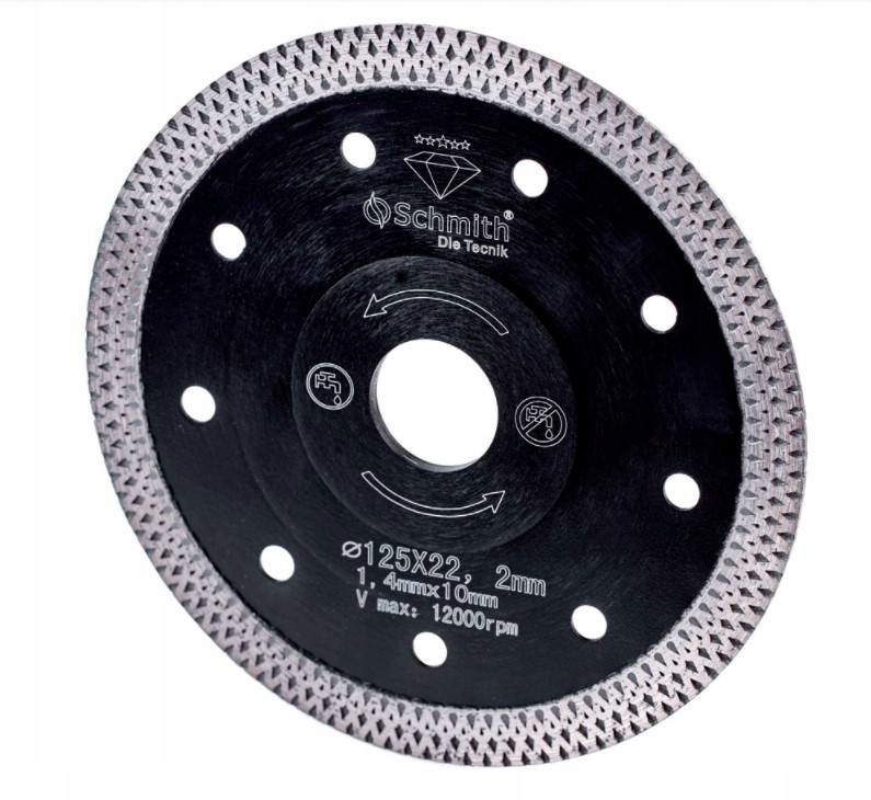 Tarcza diamentowa do gresu 250mm SLIM PREMIUM