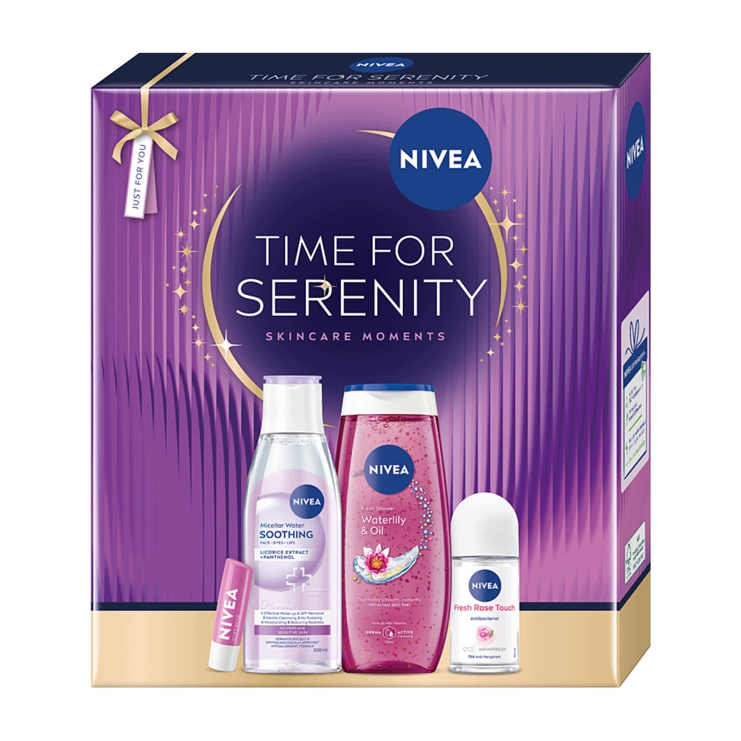 Nivea Serenity Sada vánočních dámských kosmetických přípravků jako dárek pro ni