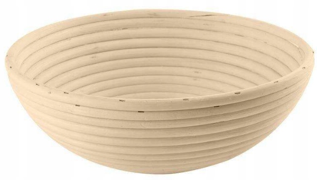 KOSZYK FORMA DO WYRASTANIA CHLEBA RATTAN PIECZYWA SERWOWANIA PIEKARNI 25 cm Szerokość (krótszy bok) 25 cm