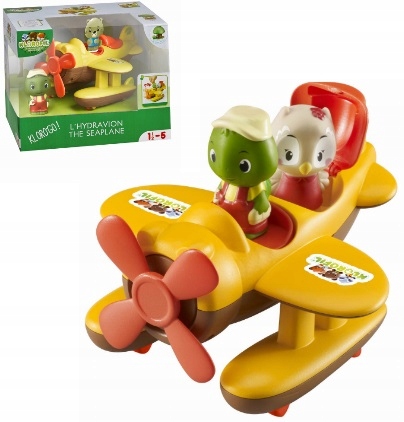 Hračka Kouzelný svět Hydroplán Klorofil Set Letadlo Figurka Želva