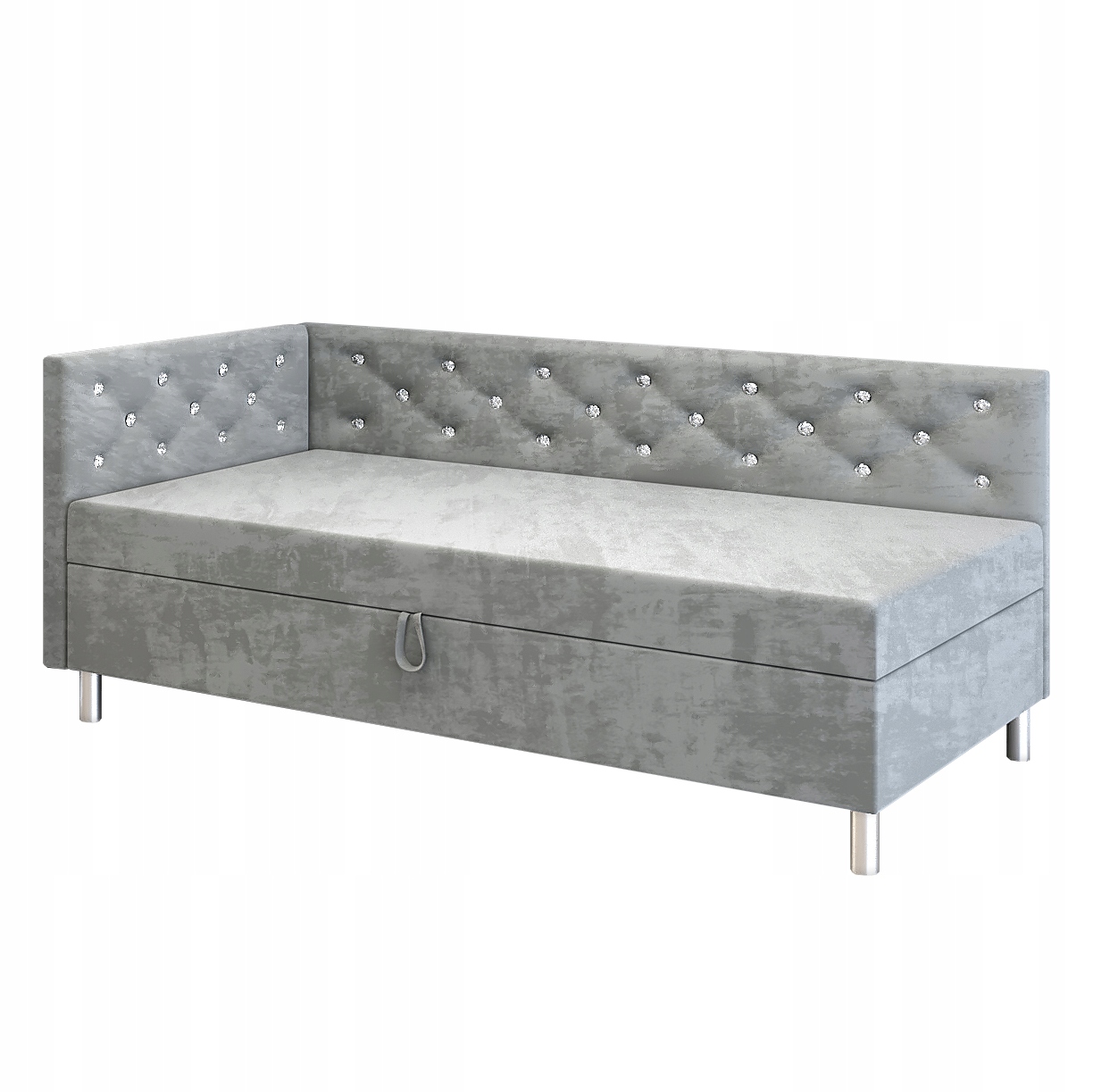 Jednolůžková postel s matrací Princess+ 100 Elegantní gauč pro mládež
