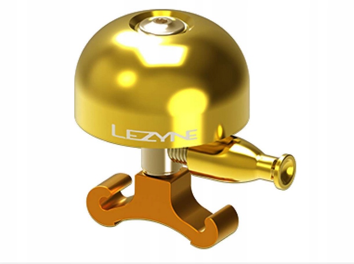 Dzwonek Lezyne Classic Brass Bell złoty rozmiar M