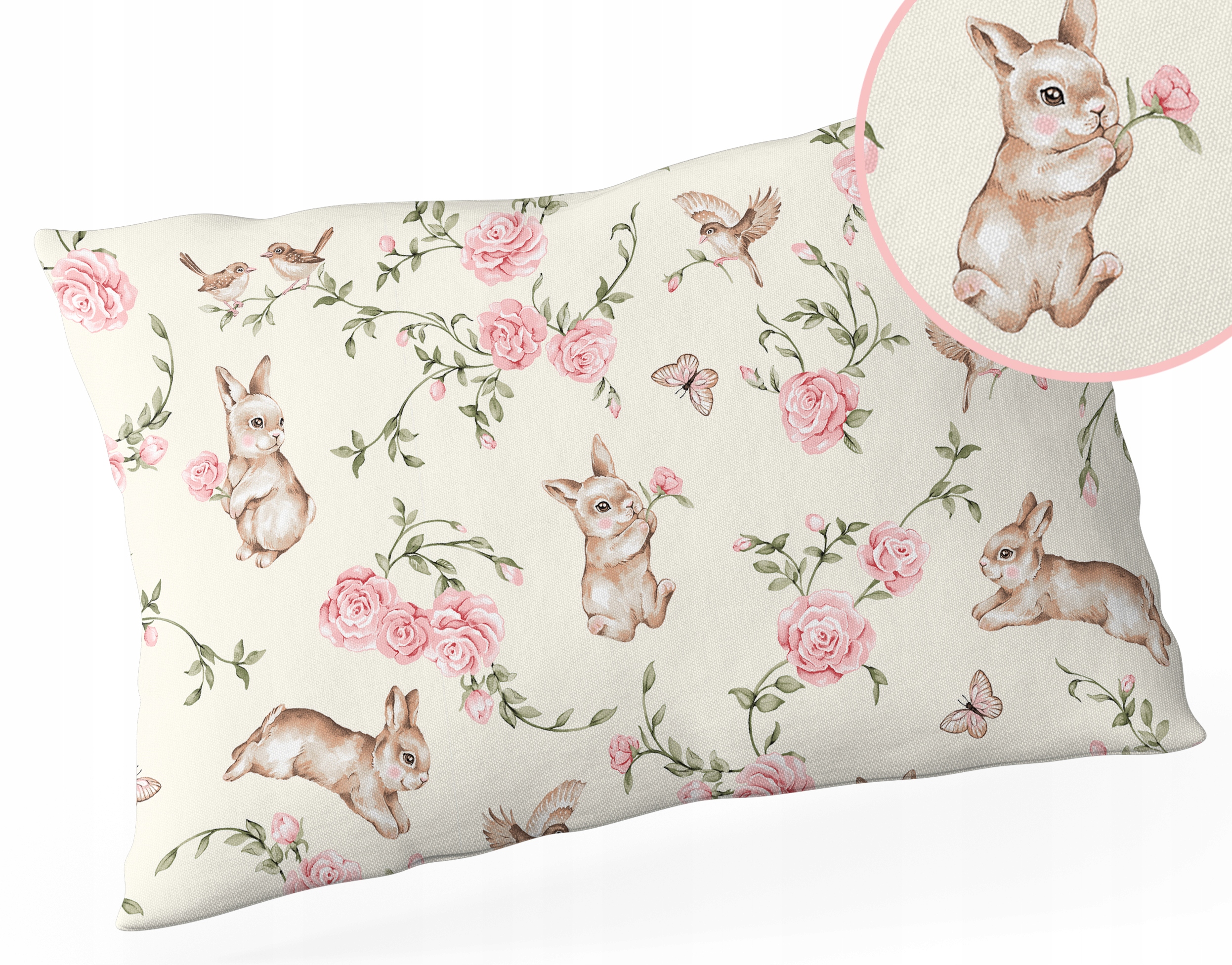 Гипоаллергенная подушка 40x60 хлопок 100% узоры!