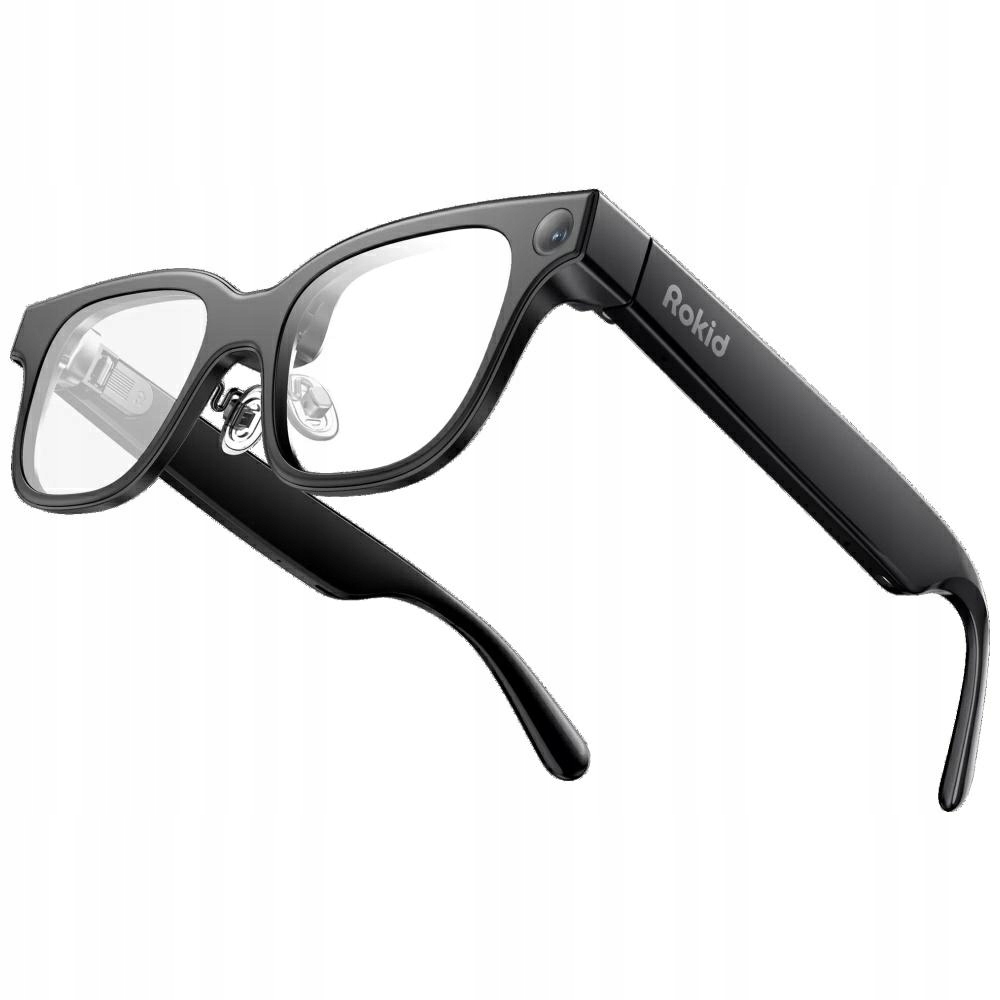 Okulary AR Rokid z AI Aparat Kamera Tłumaczenia Asystent Ekrany microLED